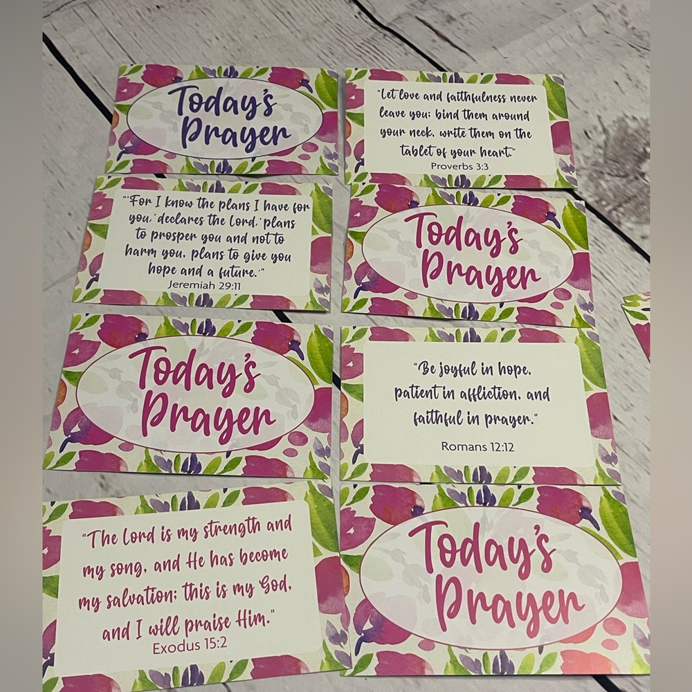 NWT prayer cards